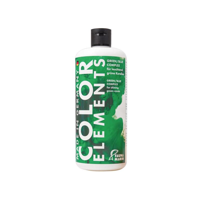 Supliment Color Elements Green Blue Fauna Marin 500 ml - imagine 3